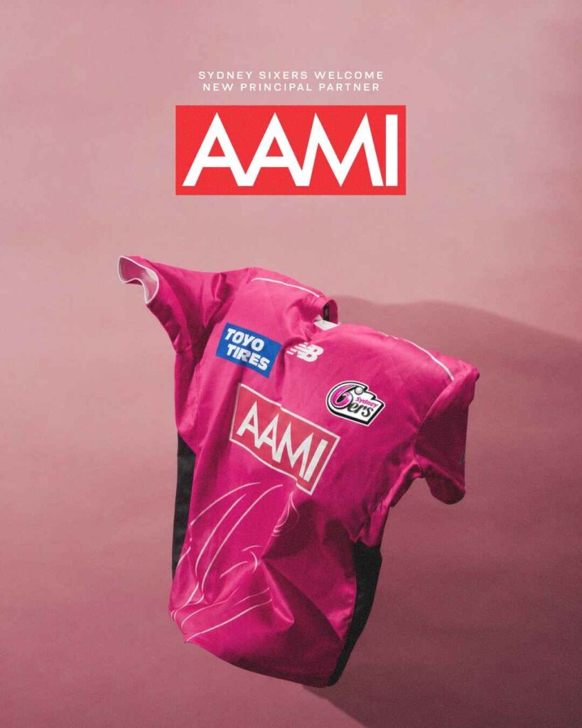 AAMI Becomes Sydney Sixers Principal Partner in Two Year Deal