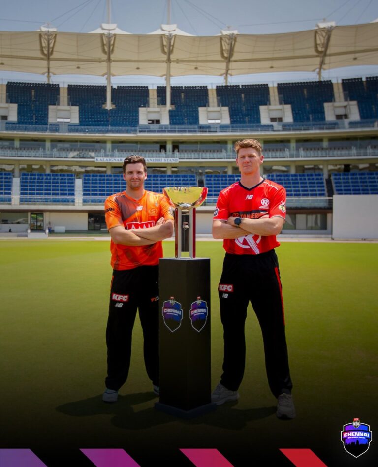 first look at the Big Bash in India as we prepare for a historic #BBL16 season opener in Chennai 🇮🇳